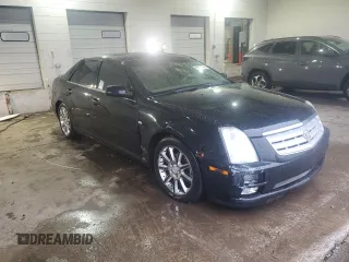 2006 Cadillac STS with VIN 1G6DC67A260208841, listed as a Copart auction lot 43142645 with 165,684 mi miles and Salvage Title. Bid and sale history available at DreamBid. Image 4.
