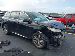 2018 Acura MDX Technology with VIN 5J8YD4H73JL017988, listed as a IAAI auction lot 42351398 with 102,733 mi miles and . Bid and sale history available at DreamBid. Image 1.