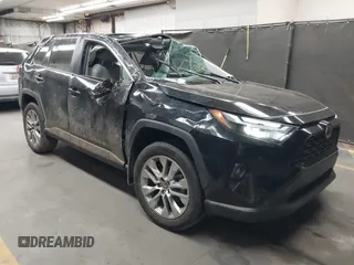 2024 Toyota RAV4 XLE Premium with VIN 2T3A1RFV3RC405031, listed as a IAAI auction lot 41977587 with 9,272 mi miles and . Bid and sale history available at DreamBid. Image 1.