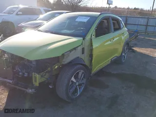 2019 Hyundai Kona Limited with VIN KM8K3CA54KU275423, listed as a IAAI auction lot 41113802 with 87,196 mi miles. Bid and sale history available at carsss.com. Image 18.