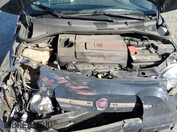2017 FIAT 500 Pop with VIN 3C3CFFKR2HT700163, listed as a Copart auction lot 49589965 with 88,973 mi miles and Salvage Title. Bid and sale history available at carsss.com. Image 11.