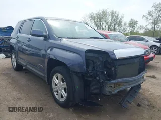 2014 GMC Terrain SLE with VIN 2GKALMEK6E6252464, listed as a IAAI auction lot 42159676 with 105,066 mi miles and . Bid and sale history available at DreamBid. Image 1.