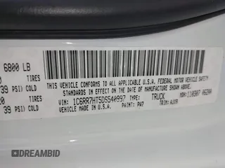2013 Ram 1500 Sport z VIN 1C6RR7HT5DS540997, wystawiony jako IAAI lot #42142831 z przebiegiem 135 632 mil mil oraz . Historia ofert i sprzedaży dostępna na DreamBid. Obrazek 9.