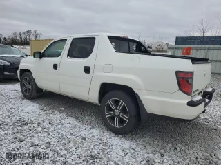 2013 Honda Ridgeline Sport with VIN 5FPYK1F75DB013672, listed as a Copart auction lot 47930245 with 175,093 mi miles and Salvage Title. Bid and sale history available at carsss.com. Image 2.