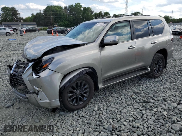2023 Lexus GX 460 Premium with VIN JTJAM7BX3P5383132, listed as a Copart auction lot 57887005 with 18,198 mi miles and Salvage title. Bid and sale history available at DreamBid. Image 1.