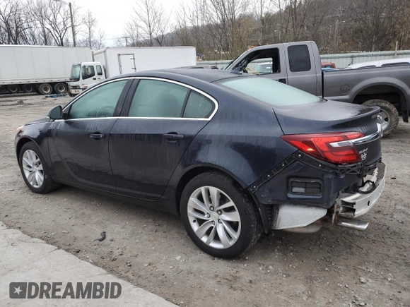 2014 Buick Regal with VIN 2G4GL5EX3E9322598, listed as a Copart auction lot 81448414 with 82,742 mi miles and Salvage Title. Bid and sale history available at DreamBid. Image 2.