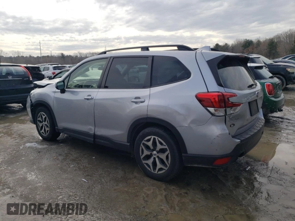 2021 Subaru Forester Premium with VIN JF2SKAJC6MH451959, listed as a Copart auction lot 46230785 with 38,430 mi miles and Salvage Title. Bid and sale history available at carsss.com. Image 2.