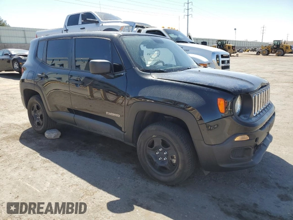 2018 Jeep Renegade Sport с VIN ZACCJBAH8JPH19695, выставлен на аукционе Copart как лот 52029725 с пробегом 57 364 миль миль и Списание • Salvage title. История ставок и продаж доступна на DreamBid. Изображение 4.
