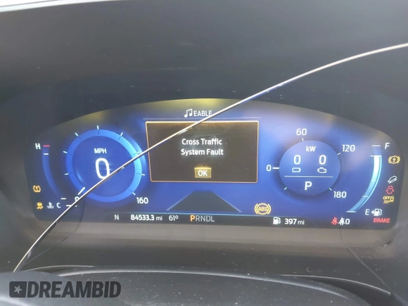 2020 Ford Escape SE Sport Hybrid with VIN 1FMCU9BZ2LUC50527, listed as a IAAI auction lot 41816035 with 84,533 mi miles and . Bid and sale history available at DreamBid. Image 7.