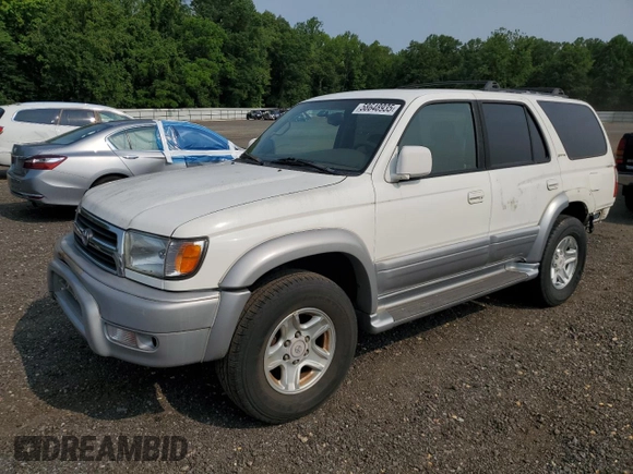 1999 Toyota 4Runner Limited с VIN JT3GN87R6X0098906, выставлен на аукционе Copart как лот 58648935 с пробегом 194 869 миль миль и Списание • Salvage title. История ставок и продаж доступна на DreamBid. Изображение 1.