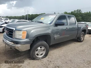 2011 GMC Sierra 1500 SLE with VIN 3GTP2VE31BG243677, listed as a Copart auction lot 62557755 with 172,614 mi miles and Salvage title. Bid and sale history available at DreamBid. Image 1.
