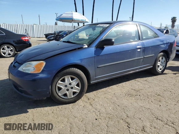 2003 Honda Civic LX with VIN 1HGEM225X3L071791, listed as a Copart auction lot 50315415 with 192,443 mi miles and Salvage Title. Bid and sale history available at DreamBid. Image 1.