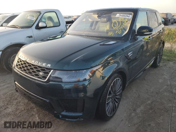 2021 Land Rover Range Rover Sport Autobiography z VIN SALWV2SE2MA777773, wystawiony jako Copart lot #76400264 z przebiegiem 11 439 mil mil oraz Nie do naprawy • Non repairable. Historia ofert i sprzedaży dostępna na DreamBid. Obrazek 1.