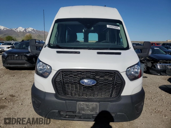 2023 Ford Transit Cargo z VIN 1FTBW3X84PKB21441, wystawiony jako Copart lot #54926995 z przebiegiem 56 038 mil mil oraz Szkoda całkowita • Salvage title. Historia ofert i sprzedaży dostępna na DreamBid. Obrazek 5.