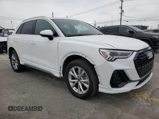 2023 Audi Q3 S line Premium z VIN WA1DECF35P1042412, wystawiony jako Copart lot #56013225 z przebiegiem 37 715 mil mil oraz Szkoda całkowita • Salvage title. Historia ofert i sprzedaży dostępna na DreamBid. Obrazek 4.