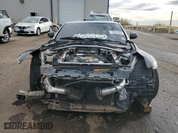 2013 Nissan 370Z with VIN JN1AZ4EH7DM382786, listed as a Copart auction lot 78954654 with 96,789 mi miles and Salvage Title. Bid and sale history available at carsss.com. Image 5.