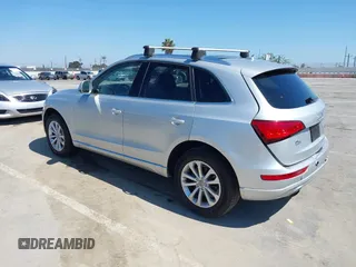 2014 Audi Q5 Premium Plus with VIN WA1LFAFP2EA004004, listed as a IAAI auction lot 42674248 with 185,559 mi miles and . Bid and sale history available at DreamBid. Image 3.