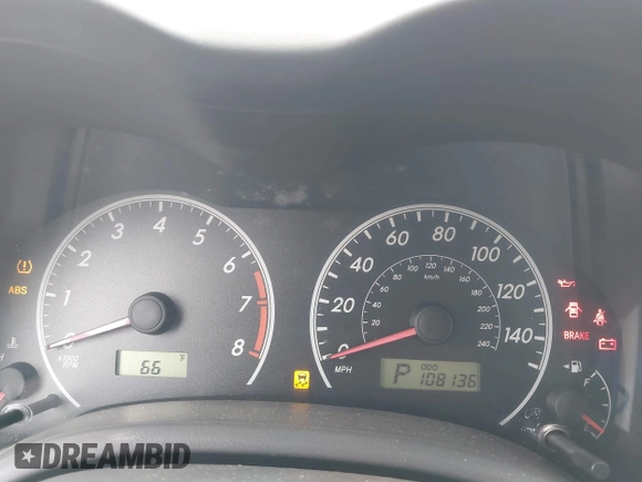 2010 Toyota Corolla z VIN 2T1BU4EE5AC365130, wystawiony jako IAAI lot #41528261 z przebiegiem 108 136 mil mil oraz . Historia ofert i sprzedaży dostępna na DreamBid. Obrazek 15.