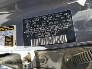 2024 Hyundai Venue SEL with VIN KMHRC8A30RU302430, listed as a Copart auction lot 56963455 with Not provided miles and Salvage title. Bid and sale history available at DreamBid. Image 13.