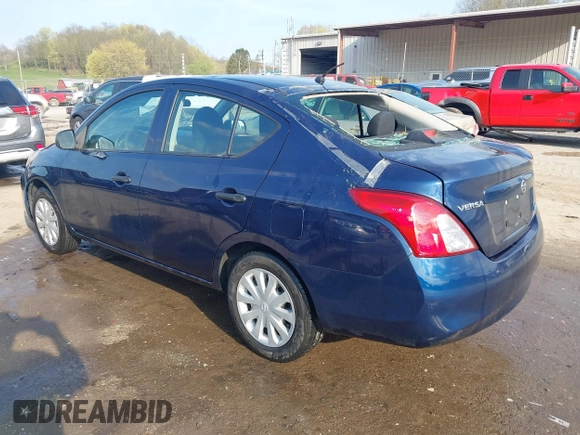 2014 Nissan Versa SV with VIN 3N1CN7AP2EL862734, listed as a IAAI auction lot 42065737 with 48,433 mi miles and . Bid and sale history available at carsss.com. Image 3.