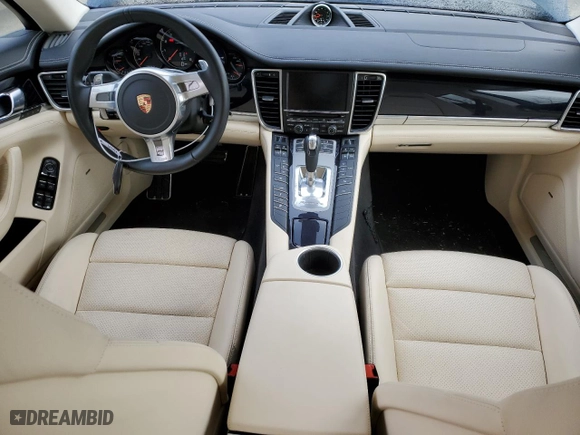 2015 Porsche Panamera 4 with VIN WP0AA2A75FL001869, listed as a Copart auction lot 47072944 with 33,753 mi miles. Bid and sale history available at carsss.com. Image 8.