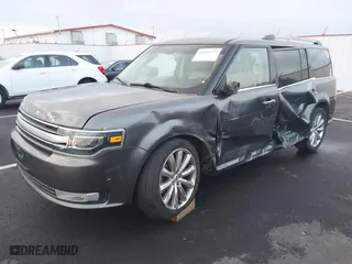 2018 Ford Flex Limited EcoBoost with VIN 2FMHK6DT8JBA21002, listed as a IAAI auction lot 41049325 with 86,875 mi miles. Bid and sale history available at carsss.com. Image 20.