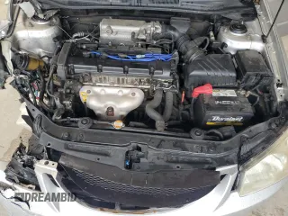 2006 Kia Spectra EX with VIN KNAFE121565357402, listed as a Copart auction lot 72889614 with 200,657 mi miles and Salvage Title. Bid and sale history available at carsss.com. Image 11.