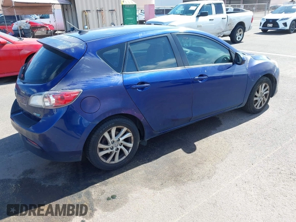 2012 Mazda 3 i Grand Touring with VIN JM1BL1M70C1535941, listed as a IAAI auction lot 42121017 with 101,989 mi miles and . Bid and sale history available at DreamBid. Image 4.