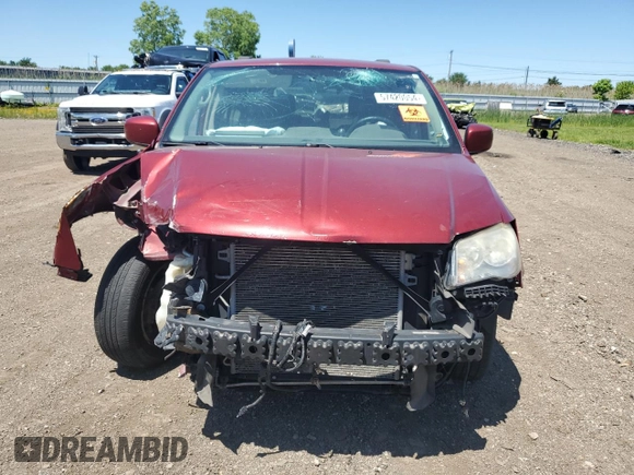 2013 Chrysler Town & Country Touring with VIN 2C4RC1BG5DR675451, listed as a Copart auction lot 73781824 with Not Provided miles and Salvage Title. Bid and sale history available at DreamBid. Image 5.