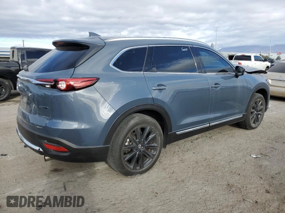 2023 Mazda CX-9 Carbon Edition with VIN JM3TCBDY0P0650772, listed as a Copart auction lot 48994315 with 14,758 mi miles and Salvage title. Bid and sale history available at DreamBid. Image 3.
