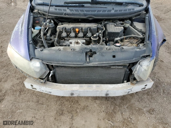2007 Honda Civic Cpe EX with VIN 2HGFG12877H511081, listed as a Copart auction lot 49511975 with 190,903 mi miles and Salvage Title. Bid and sale history available at carsss.com. Image 11.