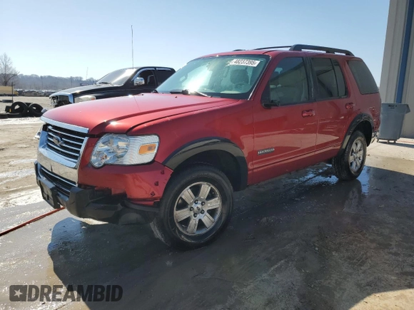 2007 Ford Explorer XLT with VIN 1FMEU73E57UB79712, listed as a Copart auction lot 48237395 with 142,609 mi miles and Salvage Title. Bid and sale history available at carsss.com. Image 1.