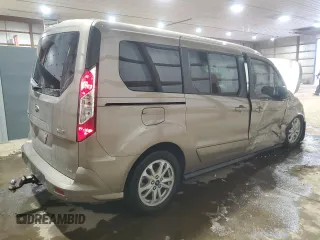 2020 Ford Transit Connect XLT with VIN NM0GE9F20L1455942, listed as a Copart auction lot 88853815 with 47,458 mi miles and Salvage title. Bid and sale history available at DreamBid. Image 3.
