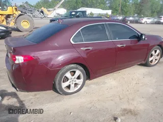 2009 Acura TSX with VIN JH4CU26699C035624, listed as a IAAI auction lot 42162098 with 269,510 mi miles. Bid and sale history available at carsss.com. Image 4.