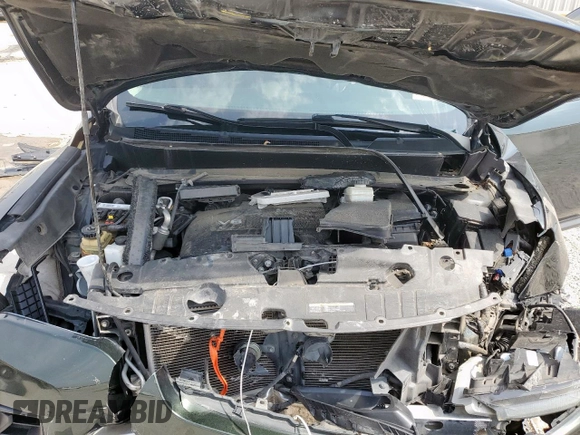 2018 Nissan Pathfinder SL with VIN 5N1DR2MN3JC606400, listed as a Copart auction lot 57350325 with 114,167 mi miles and Salvage title. Bid and sale history available at DreamBid. Image 12.