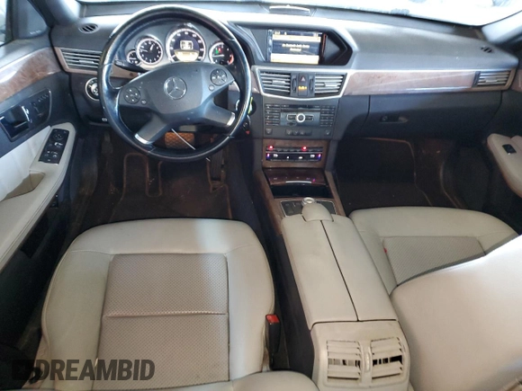 2011 Mercedes-Benz E 350 Luxury with VIN WDDHF2EB4BA498424, listed as a Copart auction lot 49117145 with 219,517 mi miles and Salvage title. Bid and sale history available at DreamBid. Image 8.