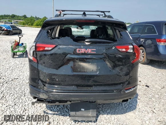 2020 GMC Terrain SLT with VIN 3GKALVEX6LL301785, listed as a Copart auction lot 59257725 with 39,134 mi miles and Salvage title. Bid and sale history available at DreamBid. Image 6.