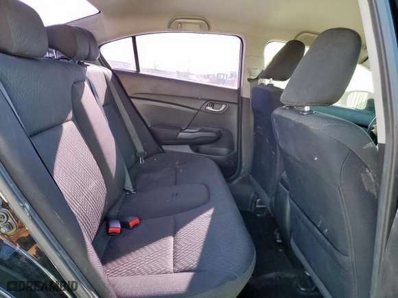 2015 Honda Civic Sedan LX with VIN 19XFB2F57FE068184, listed as a Copart auction lot 50246385 with 99,550 mi miles and Salvage Title. Bid and sale history available at carsss.com. Image 10.