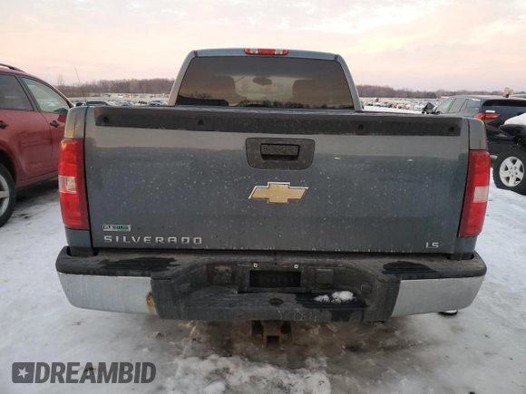 2010 Chevrolet Silverado 1500 LS with VIN 1GCSCREA7AZ264836, listed as a Copart auction lot 88660905 with 249,565 mi miles and Clean Title. Bid and sale history available at carsss.com. Image 6.
