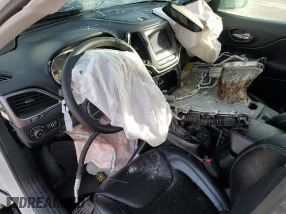2020 Jeep Cherokee Latitude Plus with VIN 1C4PJLLB6LD503362, listed as a Copart auction lot 48862355 with 0 mi miles and Salvage Title. Bid and sale history available at carsss.com. Image 8.