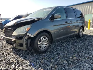 2007 Honda Odyssey EX с VIN 5FNRL38447B407130, выставлен на аукционе Copart как лот 58394935 с пробегом 129 893 миль миль и Списание • Salvage title. История ставок и продаж доступна на DreamBid. Изображение 1.