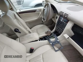 2005 Mercedes-Benz C 240 with VIN WDBRF81J55F638176, listed as a IAAI auction lot 41927939 with Not Provided miles and . Bid and sale history available at DreamBid. Image 5.