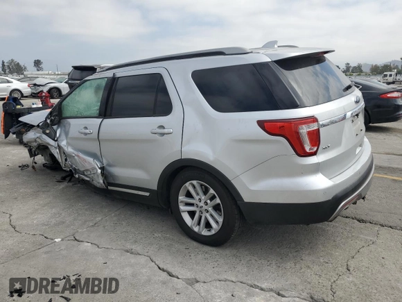 2017 Ford Explorer XLT with VIN 1FM5K7DH6HGC26647, listed as a Copart auction lot 56223115 with Not provided miles and Salvage title. Bid and sale history available at DreamBid. Image 2.