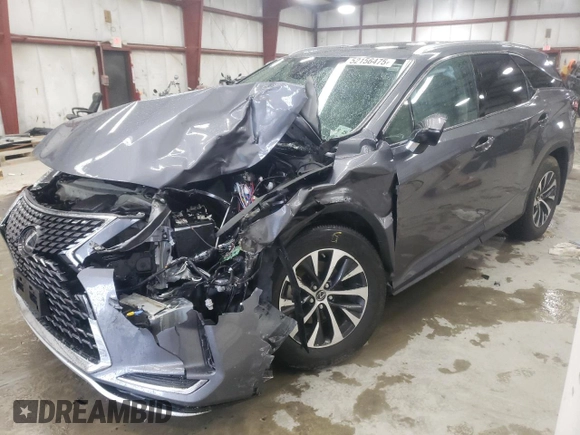2020 Lexus RX 350L with VIN JTJHZKFA6L2026385, listed as a Copart auction lot 52156475 with Not provided miles and Salvage title. Bid and sale history available at DreamBid. Image 1.