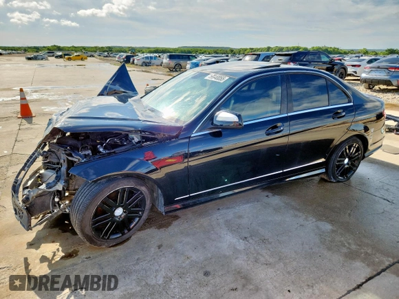 2008 Mercedes-Benz C 300 Sport with VIN WDDGF54X88F091986, listed as a Copart auction lot 59940055 with 156,150 mi miles and Salvage title. Bid and sale history available at DreamBid. Image 1.