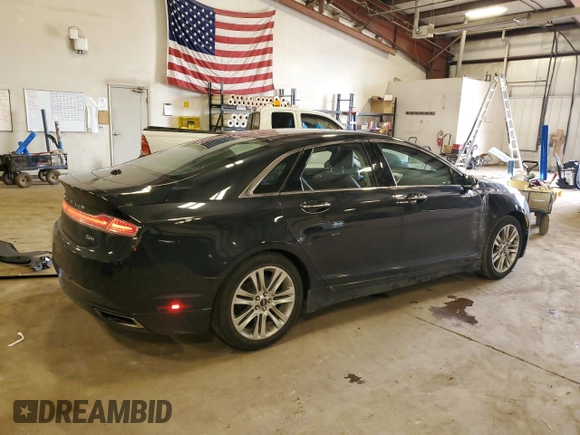 2014 Lincoln MKZ Hybrid with VIN 3LN6L2LU0ER804460, listed as a Copart auction lot 66888155 with 139,565 mi miles and Clean title. Bid and sale history available at DreamBid. Image 3.