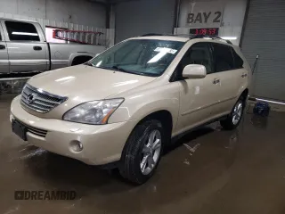 2008 Lexus RX 400h with VIN JTJHW31U582046795, listed as a Copart auction lot 51771335 with Not Provided miles and Salvage Title. Bid and sale history available at DreamBid. Image 1.