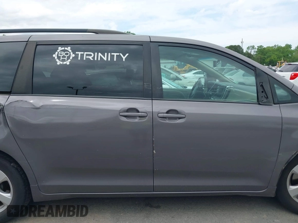 2015 Toyota Sienna LE AAS with VIN 5TDKK3DC5FS610247, listed as a IAAI auction lot 42033460 with 260,962 mi miles and . Bid and sale history available at DreamBid. Image 13.