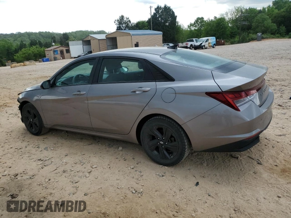 2023 Hyundai Elantra Blue z VIN KMHLM4AJ1PU042885, wystawiony jako Copart lot #53496155 z przebiegiem 68 573 mil mil oraz Szkoda całkowita • Salvage title. Historia ofert i sprzedaży dostępna na DreamBid. Obrazek 2.