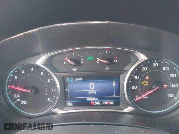 2020 Chevrolet Equinox LT z VIN 3GNAXJEV3LS635521, wystawiony jako IAAI lot #42026706 z przebiegiem 70 456 mil mil oraz . Historia ofert i sprzedaży dostępna na DreamBid. Obrazek 7.